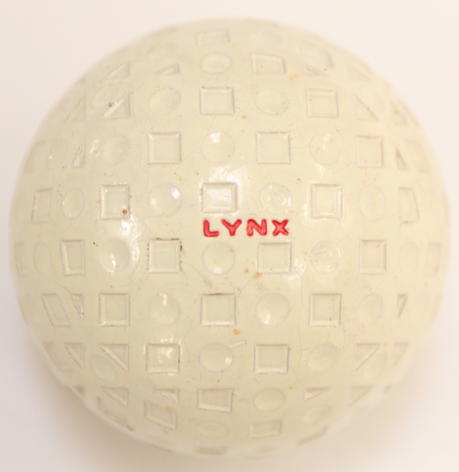 A Lynx vintage golf ball