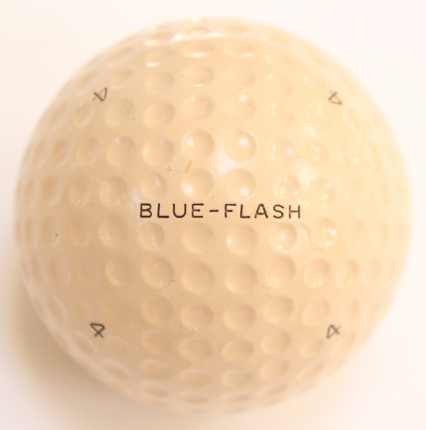 A Blue Flash No. 4 vintage golf ball
