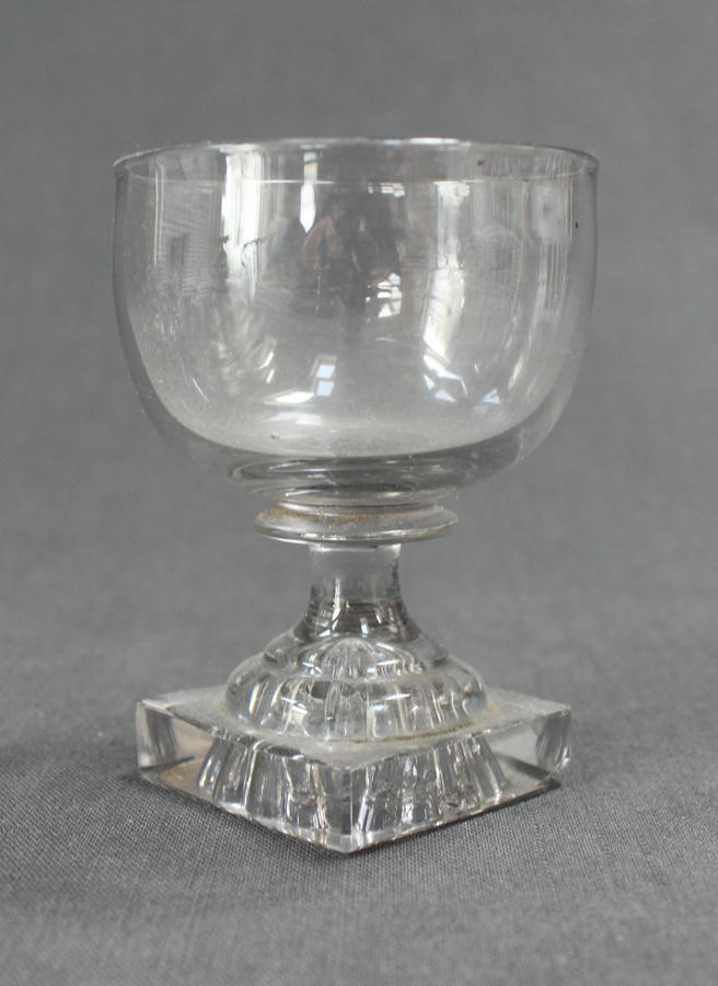 A Regency wine glass