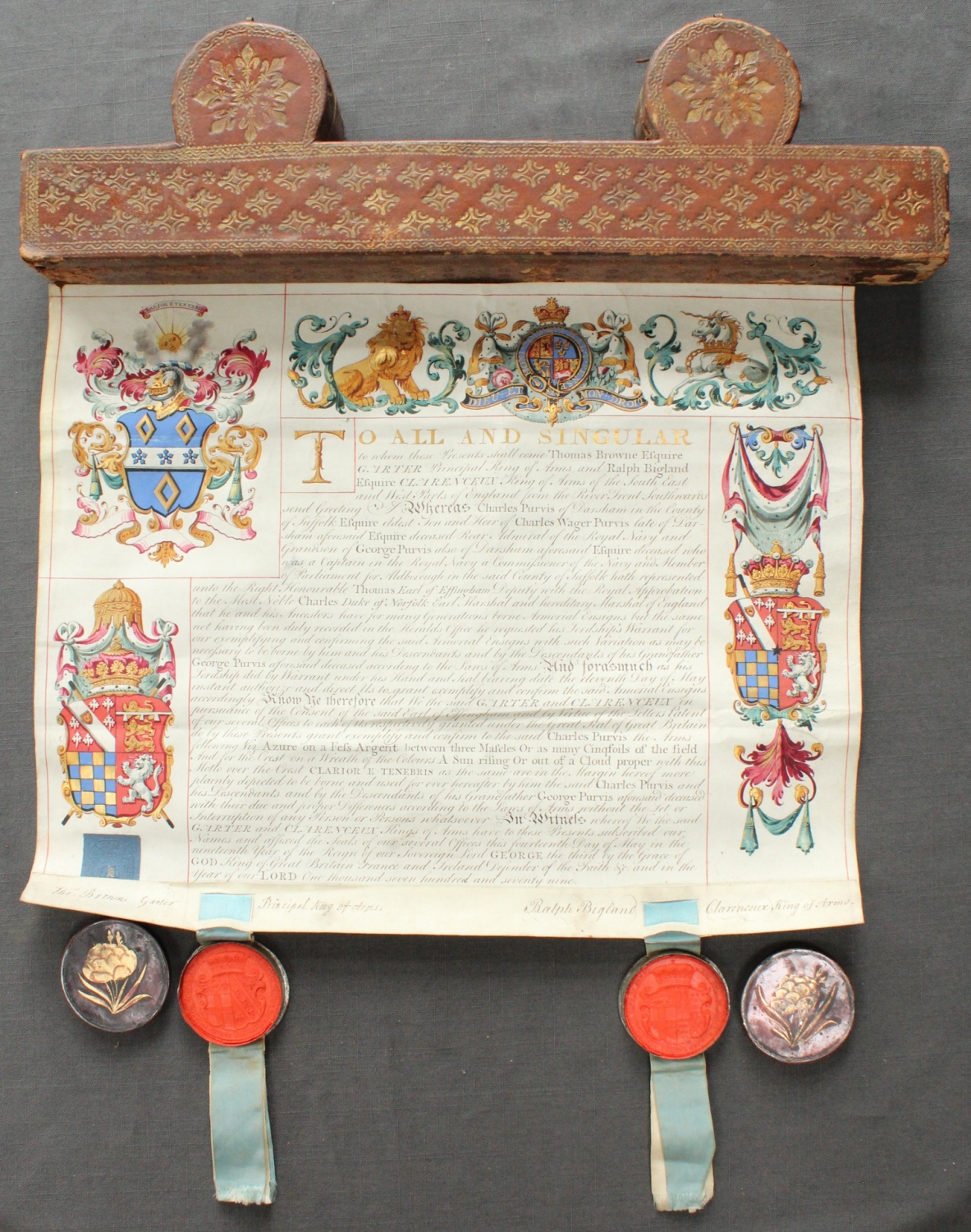 A Geo. III Grant of Arms